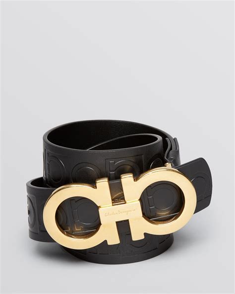 ferragamo belt gold buckle